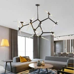 Modern 20-LIGHTS Chandeliers Glass Tree Branch Pendant Ceiling Fixture Lighting. Fixed Price $344.39.