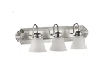 Quorum International 5094-3-165 3LT 24IN Bathroom Vanity (satin Nickel). Fixed Price $25.00.