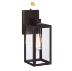 Hukoro Martin 13.5 In. Bronze Dusk To Dawn Outdoor Hardwired Wall Lantern Sconce. Fixed Price $24.99.