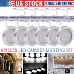 Led Under Cabinet Lighting Kitchen Counter Closet Shelf Puck Hardwired. Fixed Price $40.99.