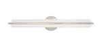 Livex Lighting 10353 Nickel Visby Single 24"W Integrated Led Bath Bar. Fixed Price $319.96.