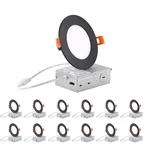 Zyc 4-INCH Led Recessed Lighting 9W Ultra-thin Ceiling LIGHTS2700-5000K. Fixed Price $118.05.