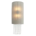 Metropolitan N1511 Crystal Reign Light 26" Tall Wall Sconce - Nickel. Fixed Price $351.20.