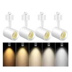 Vanoopee Dimmable Track Lighting Heads,h Type, White (4 Pack) Not Included. Fixed Price $70.00.