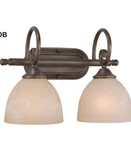 Jeremiah 25302-OB 2LT 15IN Bathroom Vanity. Fixed Price $29.00.