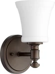Quorum International 5422-1 Rossington Light 5-1/8"W Bathroom Bronze. Fixed Price $61.00.