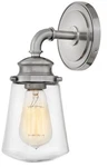Fritz 1-LIGHT Single Vanity Brushed Nickel. Fixed Price $89.99.