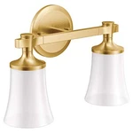 Moen Flara Two Globe Light Bg. Fixed Price $367.65.