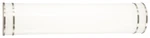 Minka Lavery 6411-L Vantage 24"W Led Vanity Light Nickel. Fixed Price $75.20.