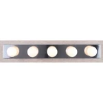 Volume Lighting 5-LIGHT Chrome Bathroom Vanity, V1025-3. Fixed Price $49.99.
