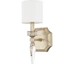 Capital 615011WG-671 Olivia Wall Sconce, 1-LIGHT 60 Watts, Winter Gold. Fixed Price $299.00.