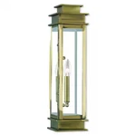 Livex Lighting 20207-01 Princeton Antique Brass Outdoor Wall Lantern. Fixed Price $496.99.