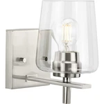 Progress Lighting P300360 Calais 9" Tall Bathroom Sconce - Nickel. Fixed Price $75.99.