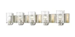 Bellevue ZBF28834 Michell 5 Light 42"W Vanity - Nickel. Fixed Price $283.90.