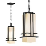 Outdoor Pendant Light Fixture - Aluminum Exterior Hanging Lantern, Ha.... Fixed Price $145.69.