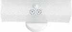 Nuvo 76-276 14" Wall Mounted Vanity Light With Diamond "u" Channel Glass. Fixed Price $45.27.