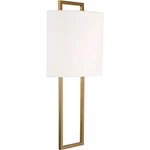 Crystorama FRE-422-VG Fremont Bath Wall Light In Vibrant Gold. Fixed Price $218.00.