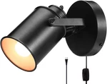 Industrial Adjustable Retro Black, Plug-in Wall Lamp, Rocker Sconces With. Fixed Price $29.76.