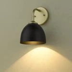 Golden Lighting 6956-1W Blk Zoey 10" Tall Wall Sconce Olympic. Fixed Price $39.99.