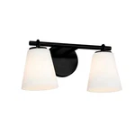 Justice Design Group FSN-8032-OPAL-MBLK Bathroom Fixtures Indoor Lighting. Fixed Price $78.00.
