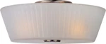Maxim 21500 Nickel Finesse 13"W 3-LIGHT Ceiling. Fixed Price $76.50.