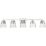 Z-lite 1101-5V-CH Analia Light 45.75 Inch Chrome Vanity Wall. Fixed Price $408.00.