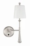 Used Craftmade Lighting 57461SA-BNK Palmer Swing Arm Wall Sconce. Fixed Price $176.38.