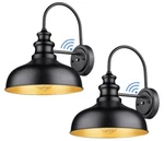 Bestshared Farmhouse Wall Mount Lights, Gooseneck Barn Light, 2 Pack Outdoor. Fixed Price $44.99.