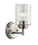 Kichler Lighting 45910NI One Bathroom Wall Sconce Brushed Nickel. Fixed Price $45.00.