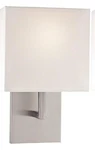 George Kovacs P470-084 1 Light Wall Sconce, Brushed Nickel. Fixed Price $40.00.