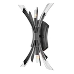 Fredrick Ramond Vida Light Wall Mount, Brushed Graphite - FR40902BGR. Fixed Price $594.15.