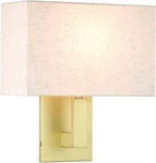 Bedside Wall Lamp Single Sconce Lighting Mounted Fabric Shade. Fixed Price $18.59.