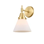 Innovations Lighting 447-1W-12-8 Cone Sconce 12" Tall Wall Satin Gold /. Fixed Price $149.60.