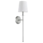 Quorum International 514-1 20" Tall Wall Sconce Nickel. Fixed Price $142.00.