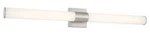 Minka Lavery 5075-L Vantage 36"W Adjustable Cct Led Bath Bar Nickel. Fixed Price $184.00.
