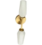 Alora Mood Krysta Light 20" Wall Vanity, Brushed Gold/opal/opal - WV424720BGOP. Fixed Price $90.00.