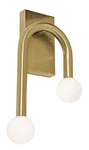 Afx COES1017LAJUD Colette 17" Tall Led Wall Sconce - Brass. Fixed Price $118.00.