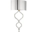 Savoy House 9-6520-1-109 Como Wall Sconce, 1-LIGHT 14 Watts, Polished Nickel. Fixed Price $159.03.