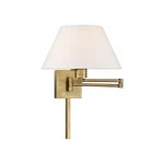Livex Lighting 40039-01 25" One Swing Arm Wall Mount, Antique Brass Fin.... Fixed Price $232.91.