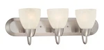 Designers Fountain 15005-3B Nickel Torino 3-LIGHT Vanity. Fixed Price $82.40.