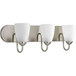 Progress Lighting P2708-09 Gather 3 24 " Bathroom Vanity With Etched. Fixed Price $75.00.