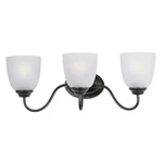 Maxim Lighting Stefan Bath Vanity, Oil Rubbed Bronze - 10073FTOI. Fixed Price $60.00.