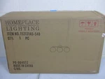 Homeplace Lighting 22.75 In. W X 8 3-LIGHT Globe Vanity Aged Brass. Fixed Price $84.96.