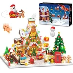 Advent Calendar 2025 Gingerbread House Mini Building Set With Lights, 24 Days.... Fixed Price $56.77.