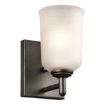 Kichler Bronze Shailene 1-LIGHT Wall Sconce 45572OZ. Fixed Price $43.69.