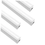 Lightingwill Led T5 Integrated Fixture 6000-6500K, 3FT-4PACK Daylight White. Fixed Price $67.81.