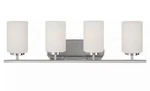 New Sea Gull Lighting Fluorescent Chrome 4-LIGHT Wall/bath 41163BLE-05. Fixed Price $19.99.