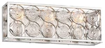 Minka Lavery 4663-598 Culture Chic 2 Light 18-3/4"W Bath Bar Silver. Fixed Price $87.99.