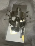 Visual Comfort ARN2125PN Aerin Bonnington 22" Wall Sconce/light, Polished Nickel. Fixed Price $879.00.