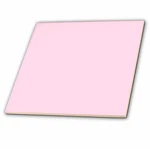 3DROSE 30667 4 Pale Pink-ceramic Tile, 12". Fixed Price $29.99.